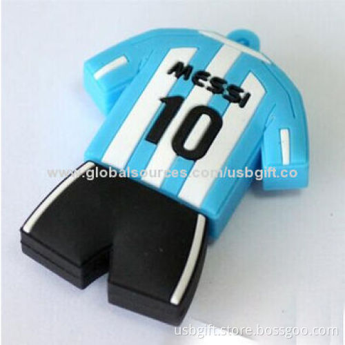 USB Flash Memory, New Soccer Jersey Model, 32GB Capacity, OEM Orders are Welcome